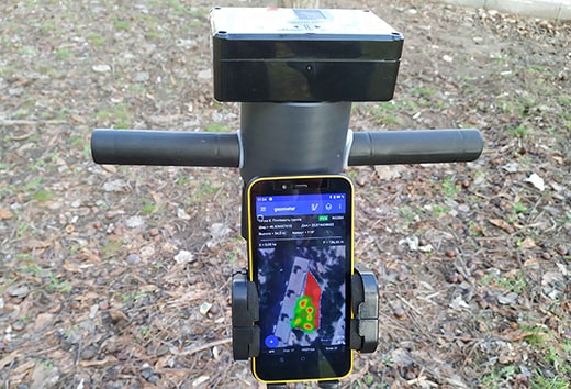 geometer scout, геометр, мобильное приложение на Андроид, скаут, пенетрометр, уплотнение грунта, плужная подошва, точное земледелие